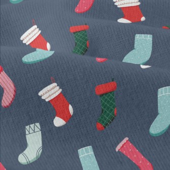 Christmas Socks Modern Jersey