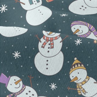 Playful Snowman Modern Jersey