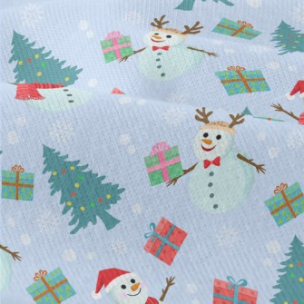 Reindeer Snowman Modern Jersey