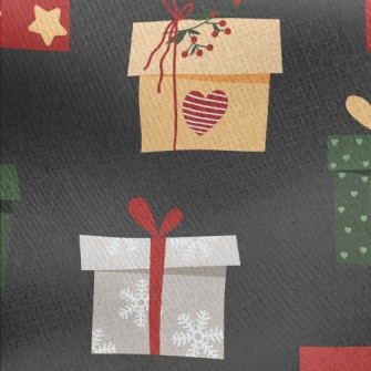 Christmas Gift Jersey Backed Fleece