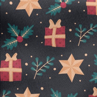 Christmas Decoration Gifts Jersey Backed Fleece