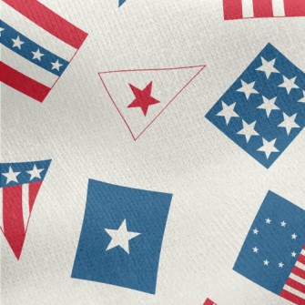American Flag Jersey Backed Fleece