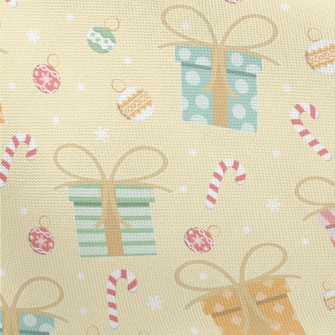Christmas Candy And Gifts Pongee