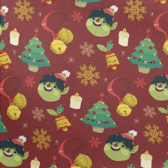 Christmas Tree Elf Pongee