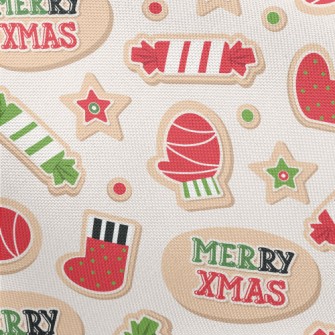 Christmas Cookies Pongee