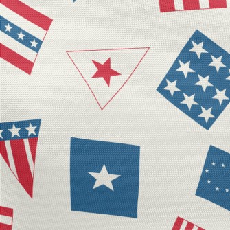 American Flag Pongee