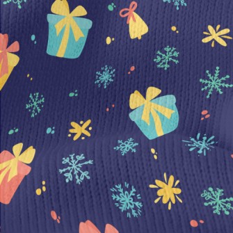 Christmas Gift Snowflake Stretch Jersey