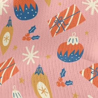 Christmas Wrapping Lights Stretch Jersey