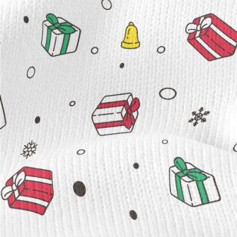 Snow Gift Bell Stretch Jersey