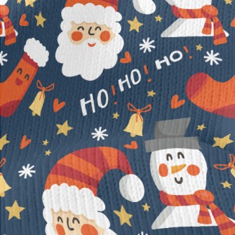 Christmas Snowman Husband Stretch Jersey