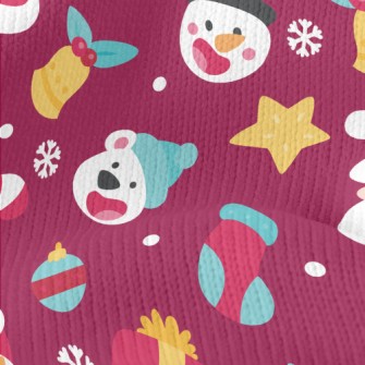 Happy Christmas Stretch Jersey