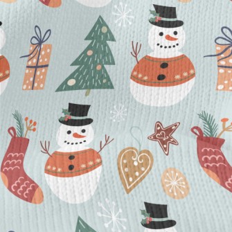 Festive Snowman Stretch Jersey