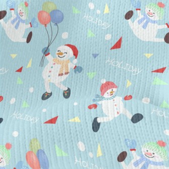 Funny Snowman Stretch Jersey