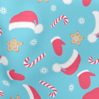 Christmas Hat Lightweight Cotton Poplin