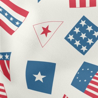 American Flag Lightweight Cotton Poplin
