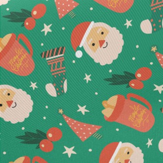 Christmas Party Midweight Cotton Poplin