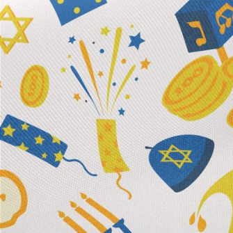 Cake Fruit Party Midweight Cotton Poplin