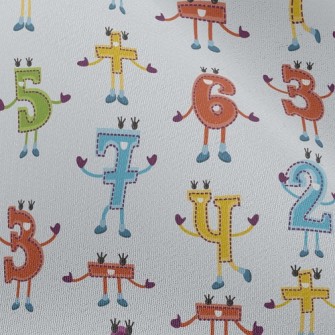 Funny Number Symbols Chiffon
