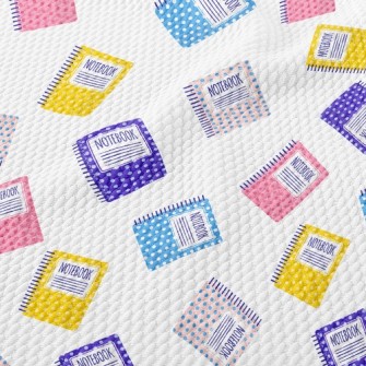 Color Dot Notebook Birdseye Piqué