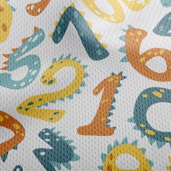 Dinosaur Figures Athletic Mesh Flat Back