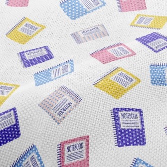 Color Dot Notebook Performance Linen