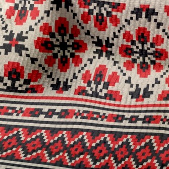 Ethnic Style Knitting Terry