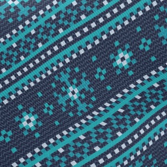 Knitted Snowflakes Twill