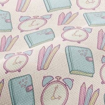 Alarm Clock Book And Pen Performance Linen