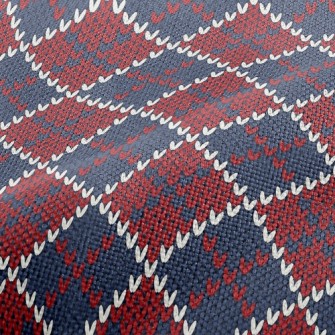 Plaid Love Knitted Performance Linen