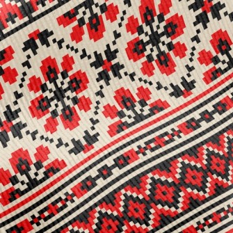 Ethnic Style Knitting Standard Corduroy