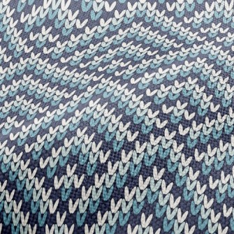 Diamond Wool Knit Performance Linen