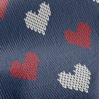 Valentine's Day Heart Knit Standard Corduroy