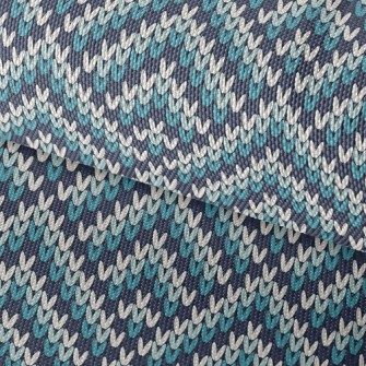 Diamond Wool Knit Waterproof Oxford