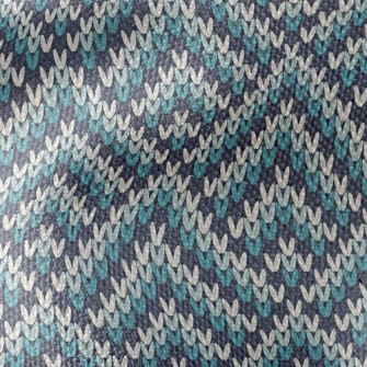 Diamond Wool Knit Waterproof Canvas