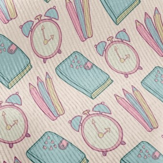 Alarm Clock Book And Pen Standard Corduroy