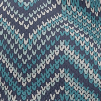 Love Arrow Knitted Chiffon