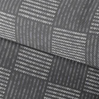 Horizontal Strip Knitting Waterproof Oxford