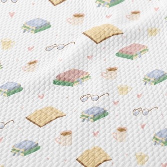 Afternoon Tea Reading Time Birdseye Piqué