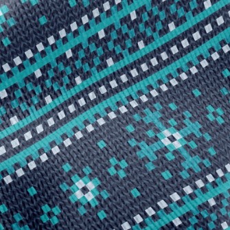 Knitted Snowflakes Standard Corduroy