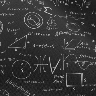 Mathematical Formula Chiffon