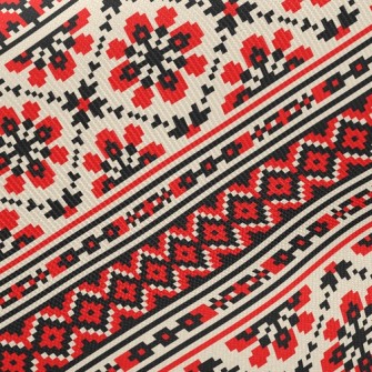 Ethnic Style Knitting Twill