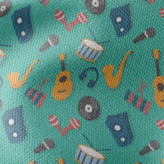 Microphones And Musical Instru Waterproof Canvas