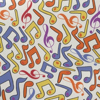 Colorful Pen Graffiti Notes Twill