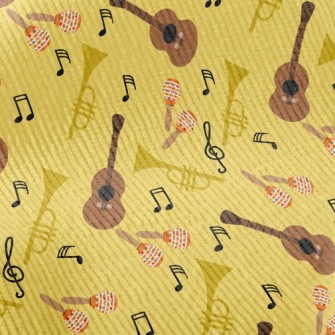 Guitar Tambourine Horn Standard Corduroy