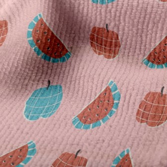 Play With Plaid Watermelon Terry
