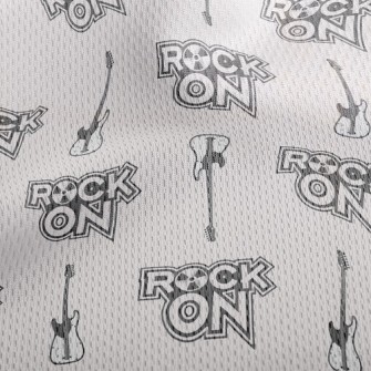 Rock Bass Athletic Mesh Flat Back