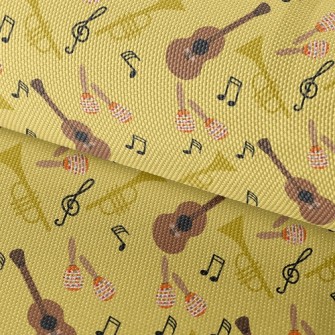 Guitar Tambourine Horn Waterproof Oxford