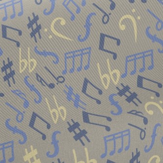 Note Symbol Twill