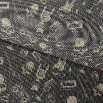 Rock Star Skull Waterproof Oxford