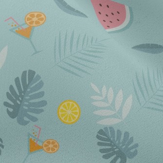 Tropical Fruit Cocktail Chiffon